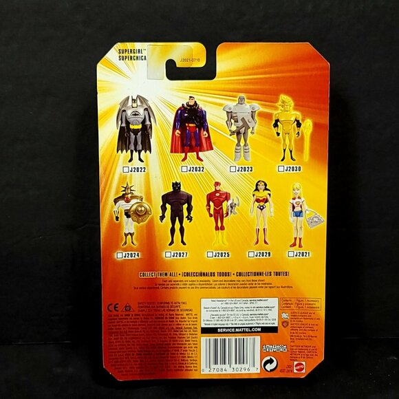 Mattel DC Super Heroes Justice League SUPERGIRL 3.5" Action Figure NEW 2005 - Picture 4 of 4